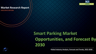 Smart Parking Market Revenue Growth and Quantitative Analysis Till 2030