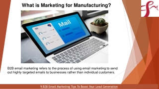 What is B2B Email Marketing?
