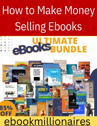 Make $1000  Per Week Selling eBooks You Didn't Write