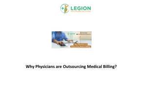 Why Physicians are Outsourcing Medical Billing