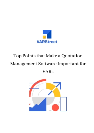 Top Points that Make a Quotation Management Software Important for VARs