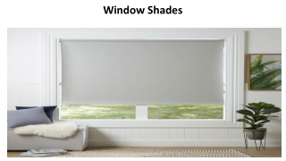 Window Shades