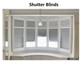 Shutter Blinds