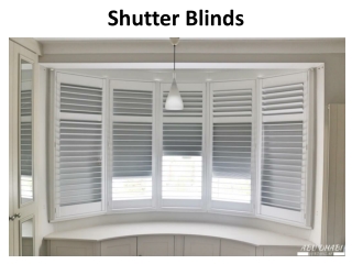 Shutter Blinds