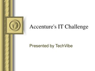 Accenture's IT Challenge