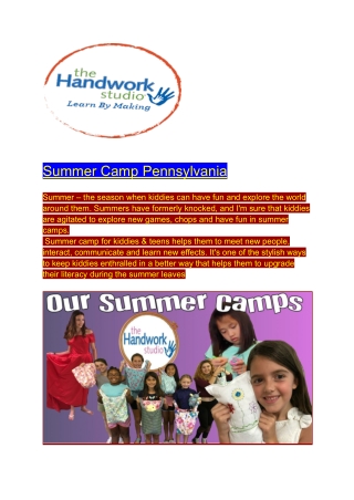 Summer Camp Pennsylvania