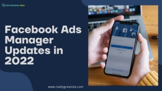 Facebook Ad updates