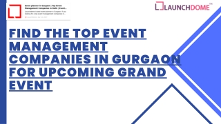 Event Management Companies in Gurgaon