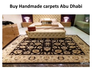 Buy Handmade carpets Abu Dhabi