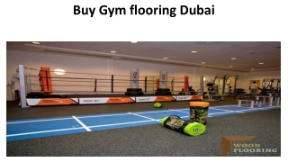 Buy Gym flooring Dubai