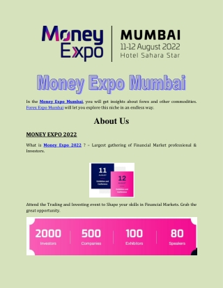 Money Expo Mumbai