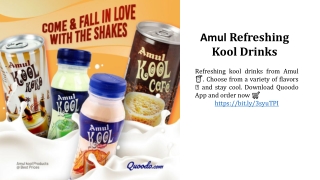 Amul Refreshing Cool drinks