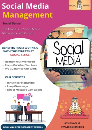Social Media Management - Social Sensei