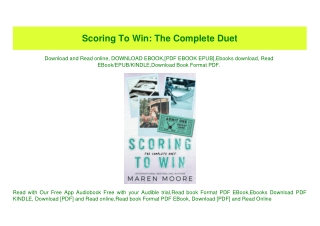 (READ)^ Scoring To Win The Complete Duet [PDF EBOOK EPUB]