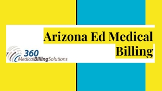 Arizona Ed Medical Billing