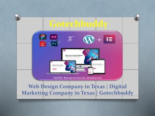 Web Design Company in Texas | Digital Marketing Company in Texas | Gotechbuddy