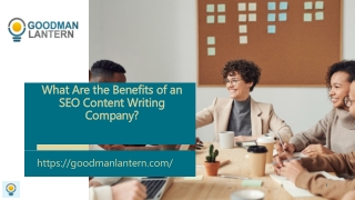 What Are the Benefits of an SEO Content Writing Company