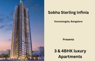 Sobha Sterling Infinia Koramangala Bangalore - E-Brochure