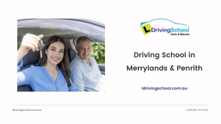 Driving School in Merrylands & Penrith