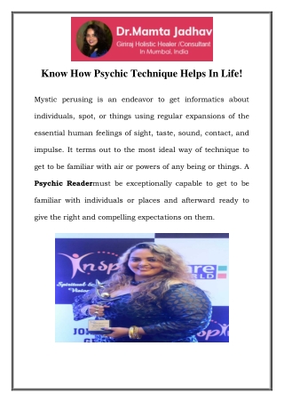 Psychic Reader in Mumbai Call-9319460607