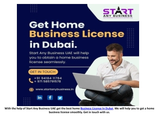 Business License In Dubai