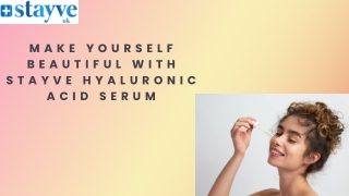 Stayve Hyaluronic Acid Ampoule