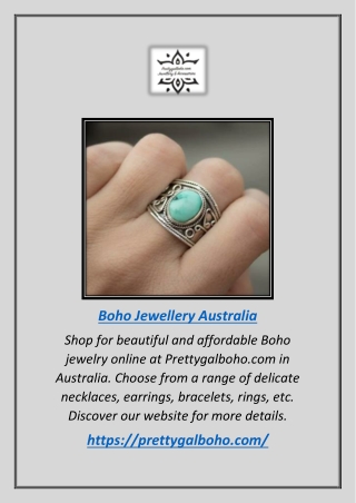 Boho Jewellery Australia | Prettygalboho.com