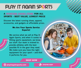 A Sporting Goods Store for All Sports - Best Value, Lowest Price