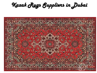 Kazak Rugs Suppliers in Dubai