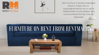 Appliance and Furniture on rent