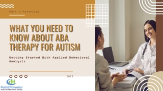 What You Need to Know About ABA Therapy for Autism