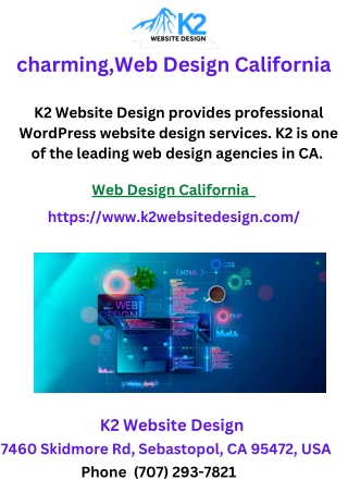 charming,Web Design California