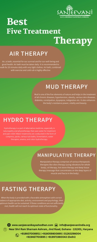 Best Five Treatments Therapy
