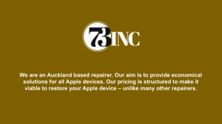 Apple Shop Auckland - 73INC