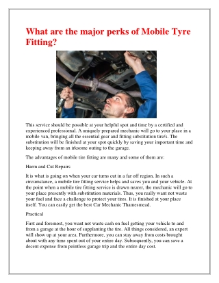 Get The Best Puncture Repair in Thamesmead.