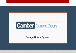 Garage Doors Egham