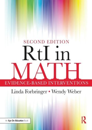 ePUB  RtI in Math