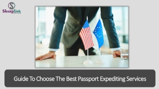 Move Your Passport Application With Expedited Passport Services In Washington