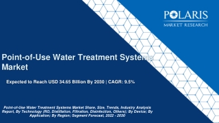Point-of-Use Water Treatment Systems Market