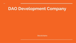 DAO Development Company31