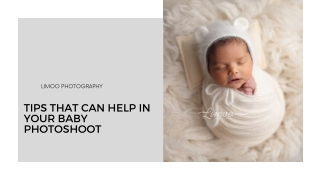 Tips That Can Help In Your Baby Photoshoot