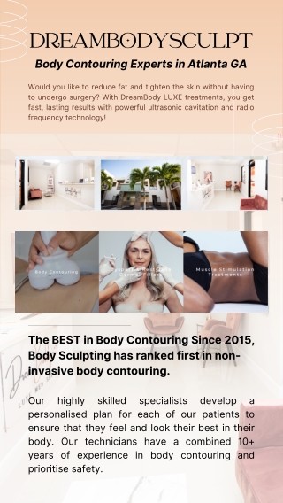 Beauty And Wellness With Body Contouring Experts | Atlanta Ga