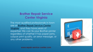 Brother Service Center In Virginia