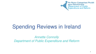Spending Reviews in Ireland