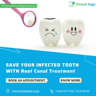 Save your infected tooth | Best Dental Clinic in Yelahanka | Dental Sage