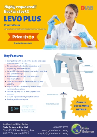 Levo Plus Pipette Filler