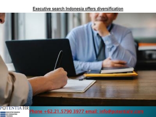 Executive search Indonesia offers diversification