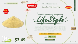 Semolina / Suji Coarse 1Kg