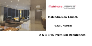 Mahindra Panvel Mumbai | E-Brochure