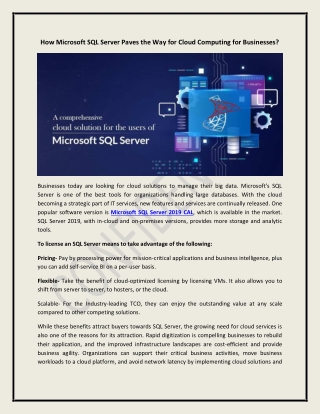 Download SQL Server 2019 Standard Edition